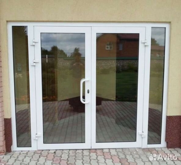 Двери входные из профиля сиал теплый алюминий