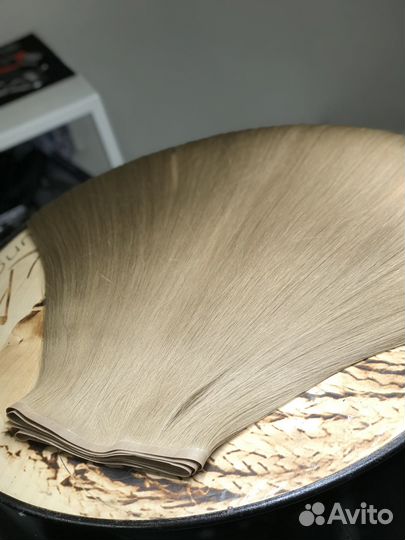 Невидимое наращивание натуральных волос