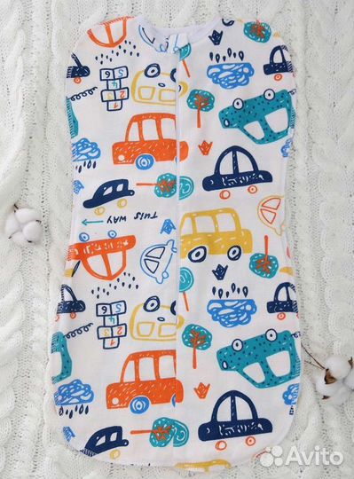 Пеленка кокон на молнии