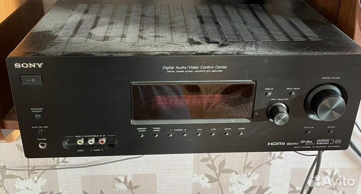 Ресивер sony с клонками