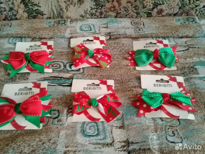 Новогодняя резинка для волос