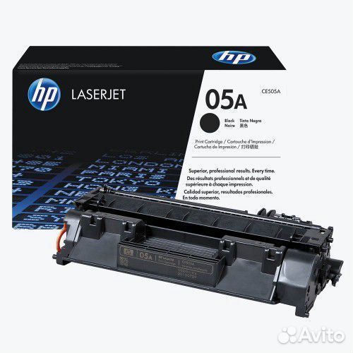 Картридж HP CE505A / 05A оригинал