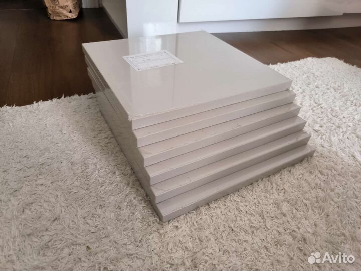 5 полочек лдсп обклеенные