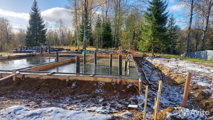 Фундамент плита под ключ. Качество в деталях