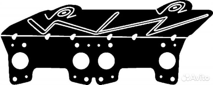 Corteco 424710P Прокладка выпуск. коллектора Peuge