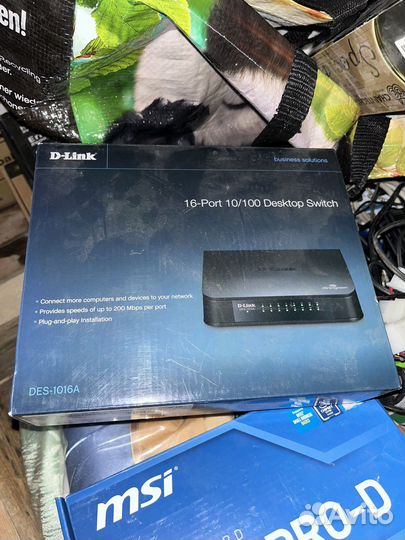 Коммутатор D-Link des 1016a