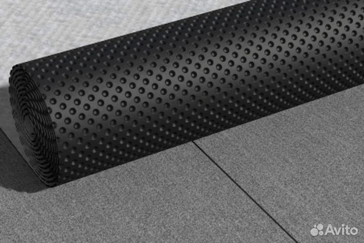 Профилированная мембрана Black, Плантер, Изостуд