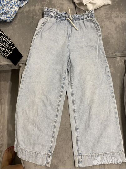 Брюки кюлоты для девочек zara