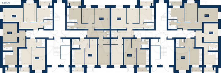 1-к. квартира, 36,7 м², 1/5 эт.