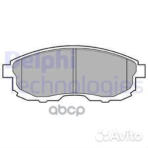 Колодки тормозные дисковые перед LP812 Delphi