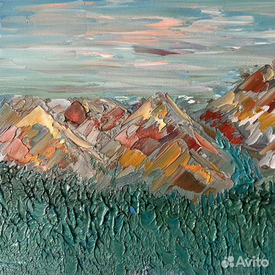 Картина маслом на холсте 23х30