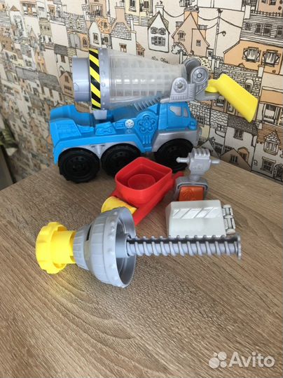 Play Doh Бетономешалка