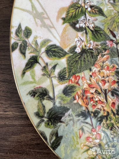 Тарелка настенная фарфор bernadotte 27 см