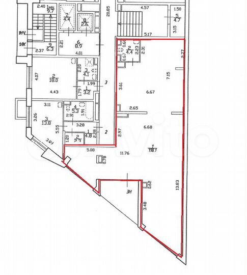 Торговая площадь, 122.5 м²