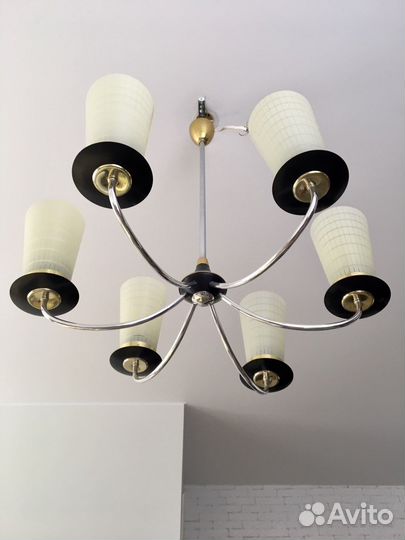 Люстра гдр винтаж