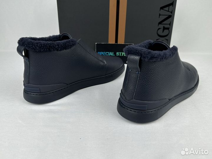Кеды мужские зимние Zegna