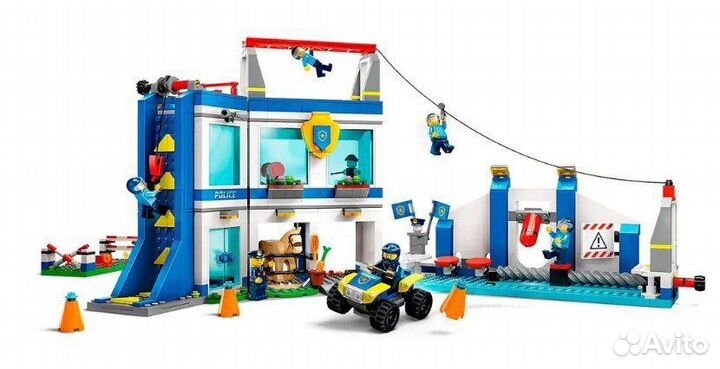 Lego city Академия полицейской подготовки 60372
