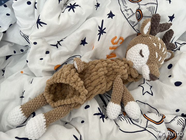 Детская игрушка- пижамница (олень)