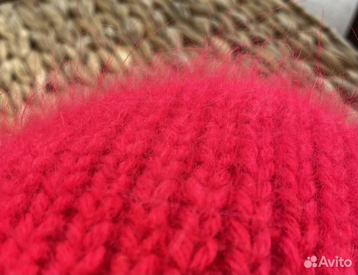 Шапка пух норки зимняя