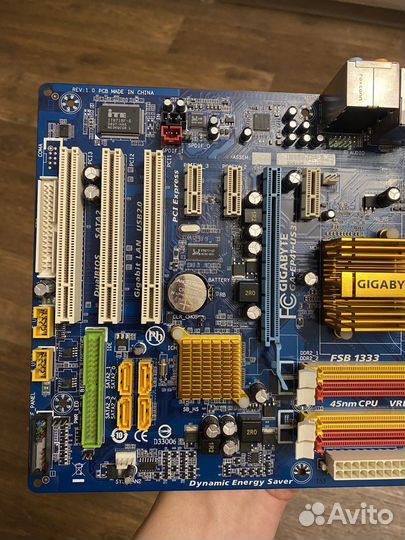 Материнская плата gigabyte ga-ep41-us3l