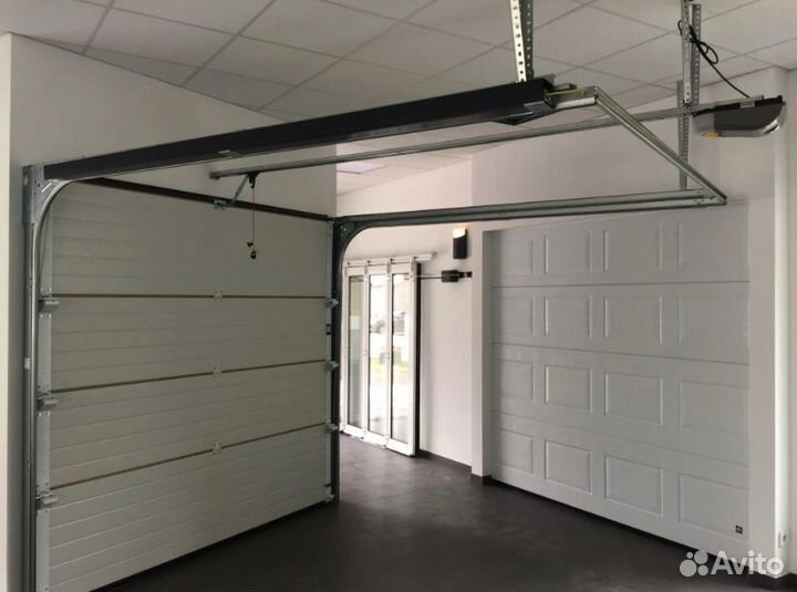 Гаражные секционные ворота дорхан монтаж 1-3 дн