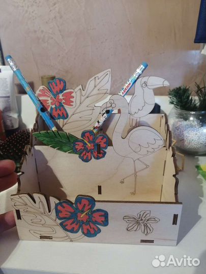 Подставка органайзер для карандашей / косметики