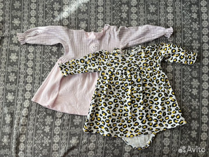 Пакет вещей на девочку 56-80 размеры