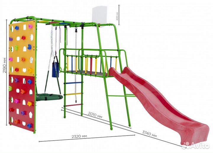 Детский спортивный комплекс дск Street 3