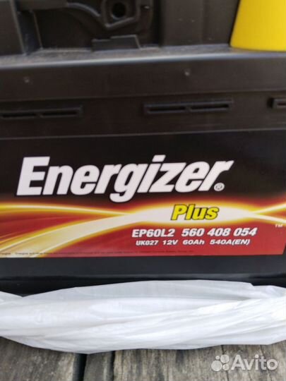 Аккумулятор Energizer plus