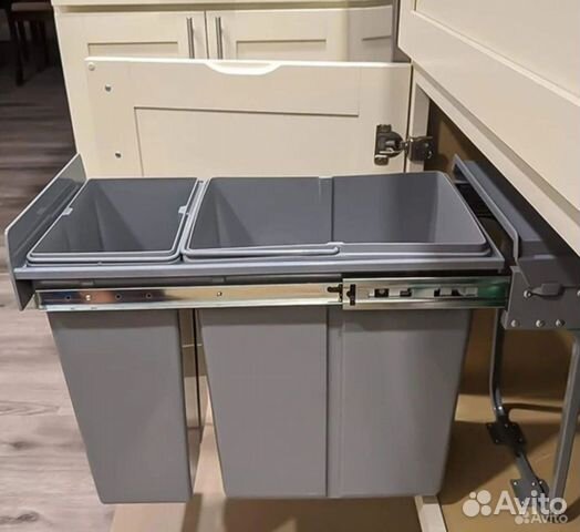 Новое Выдвижное мусорное ведро IKEA с доводчиком купить в Москве с ...