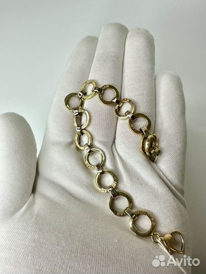Золотой браслет Bvlgari