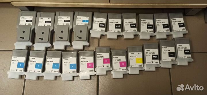 Картридж Canon PFI - пустая ёмкость