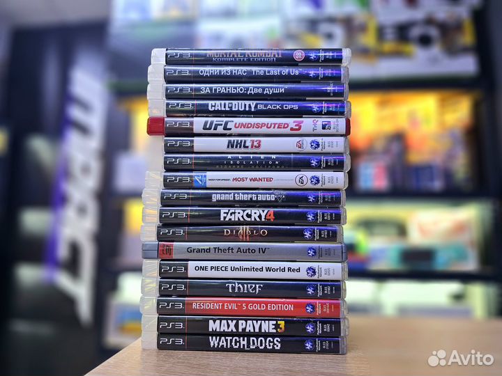 Диски игры для ps3