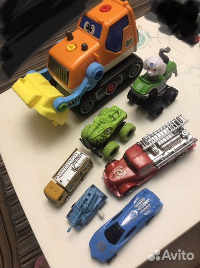 Детские машинки игрушки пакетом