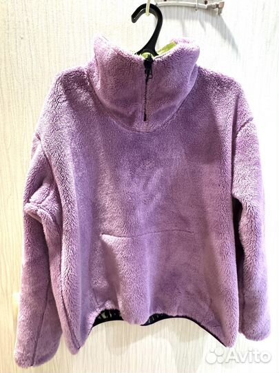 Двусторонняя кофта худи толстовка M