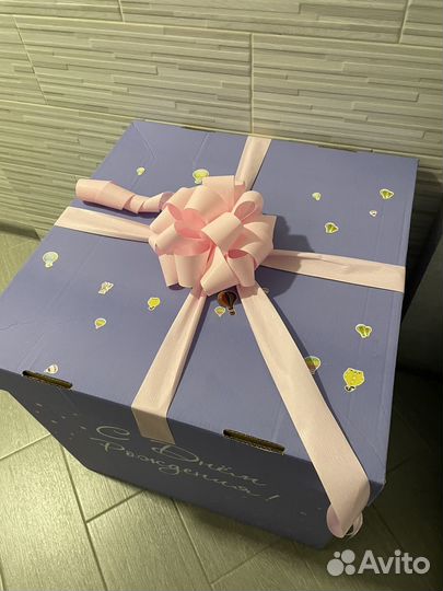 Коробка для дня рождения для шаров