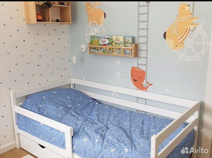 Детская кровать из массива 180х90 см