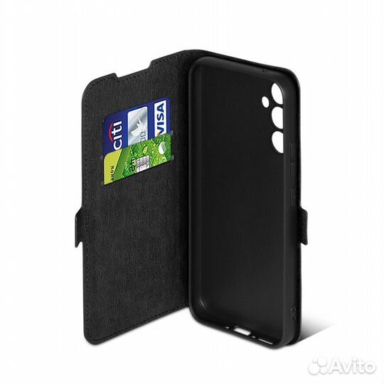 Чехол с флипом для Samsung Galaxy A34 (5G) DF (bla