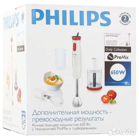 Блендер погружной Philips