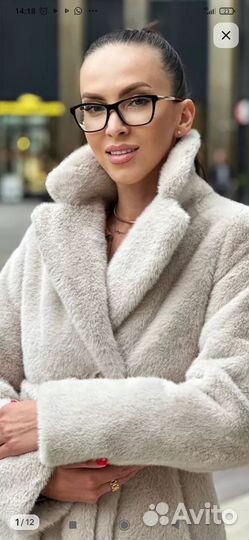 Искусственная шуба под норку