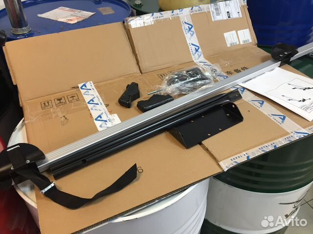 Крепления для перевозки велосипеда, алюм