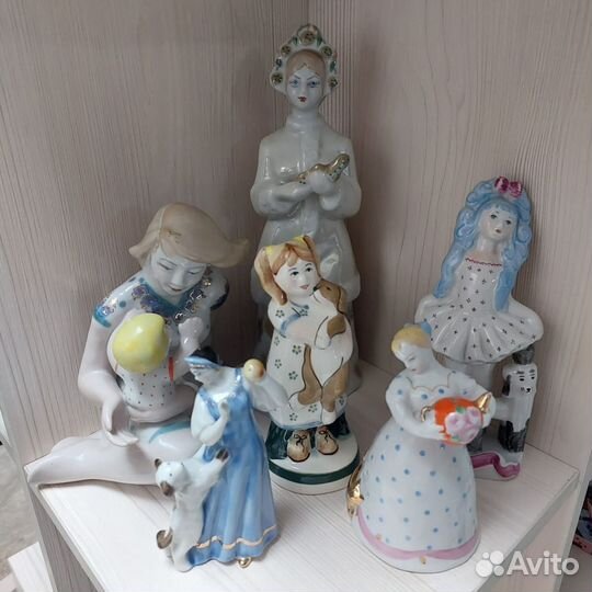 Фигурки фарфоровые СССР