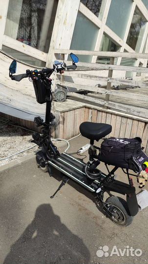 Электросамокат для взрослых бу с сиденьем