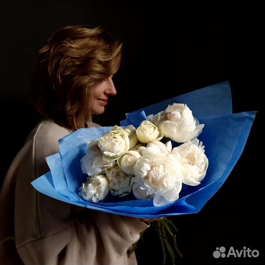 Заказать букет пионов