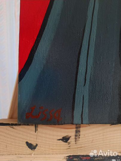 Картина акрилом на холсте 