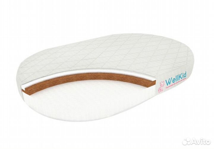 Кроватка-трансформер 7в1+маятник+2 жестких матраса