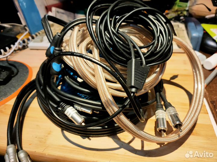 Кабель RCA, MiniJack. Разные