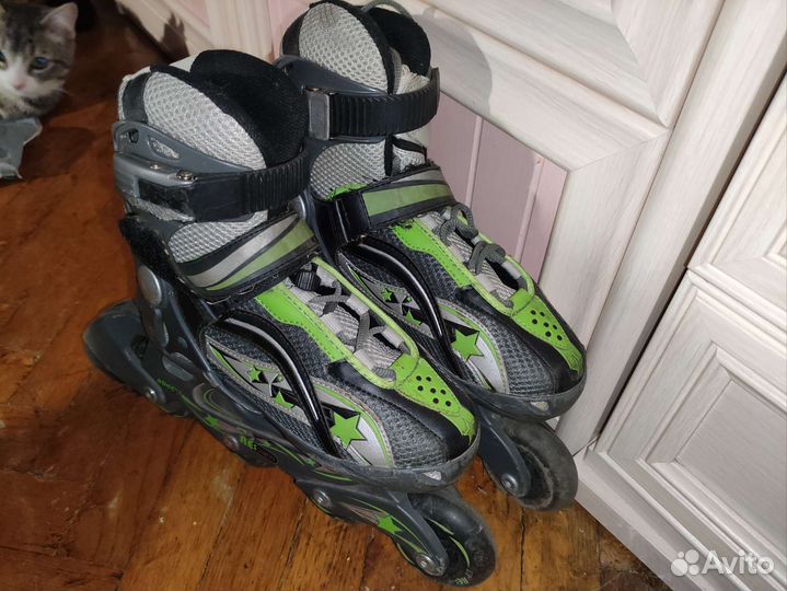 Детские ролики 29-33 размер (раздвижные)