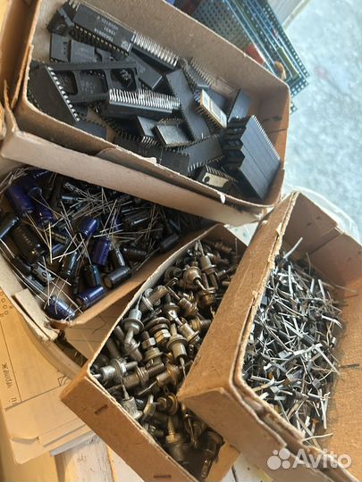 Радиодетали и платы СССР