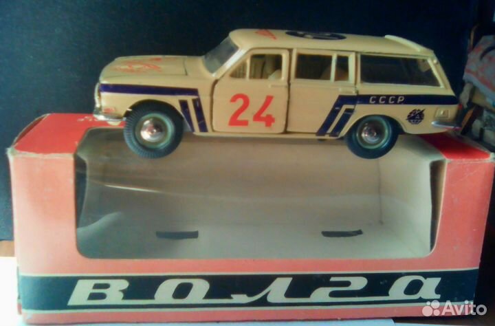 Модель Волга газ 24 02 Ралли